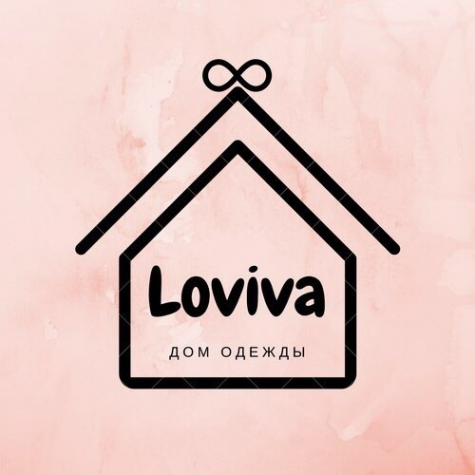 Логотип компании Дом одежды &quot;Loviva&quot;