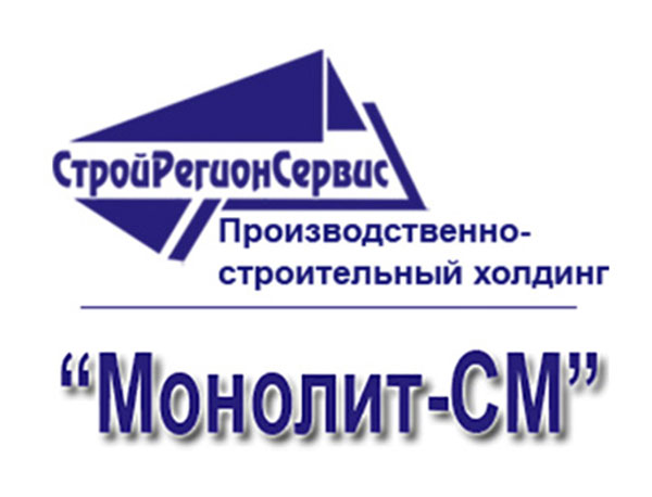 Логотип компании монолит-см