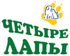 Логотип компании Четыре лапы